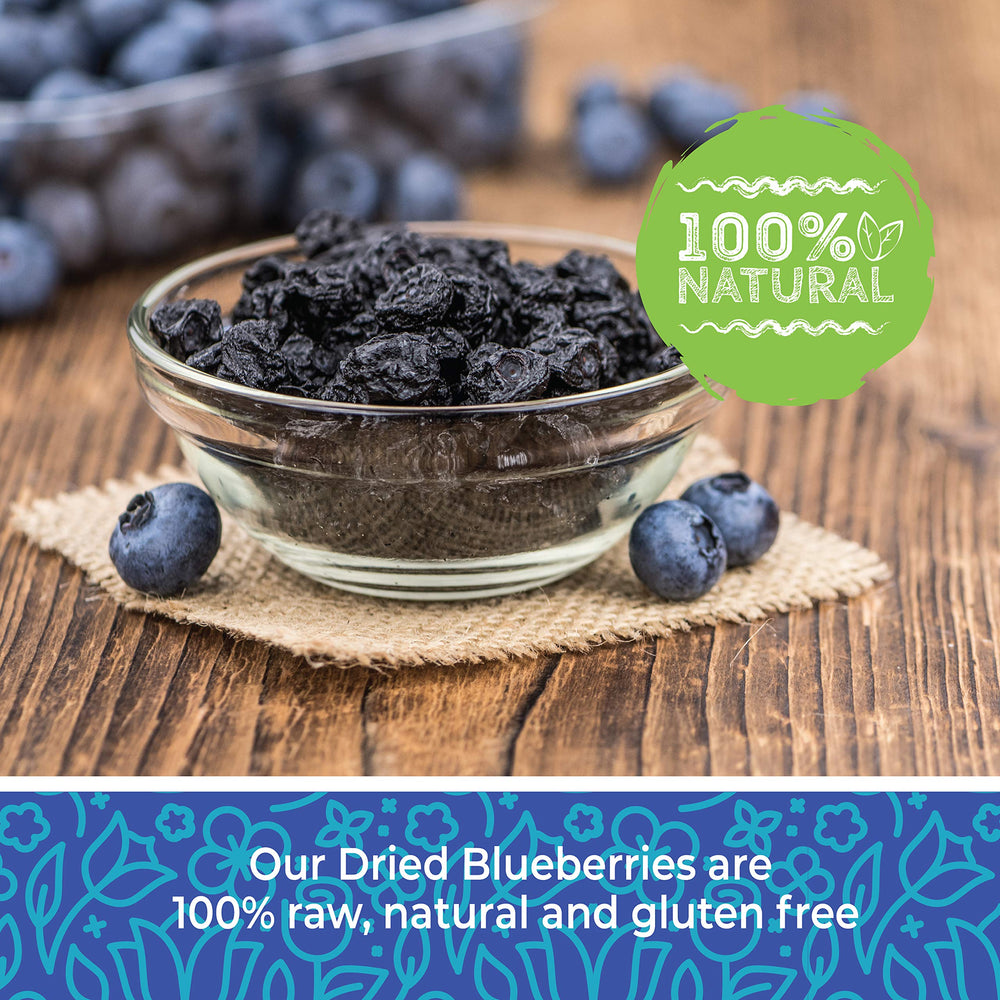Herbaila blueberries poured over yogurt for a breakfast boost.