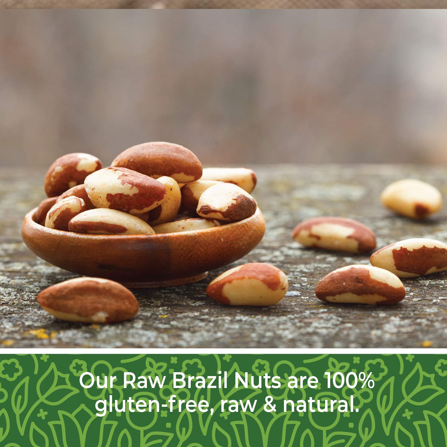 Herbaila Brazil nuts unsalted, whole and shelled ready for versatile use in recipes.