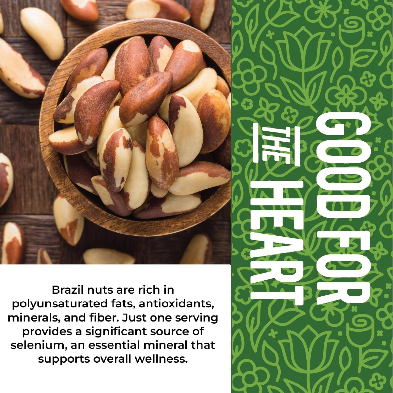 Herbaila Brazil nuts as a yogurt topping for a protein-rich boost.