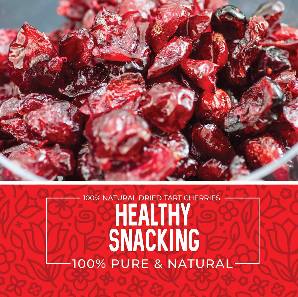 Herbaila plump cherries snack bite invites a chewy, tangy bite during busy days.