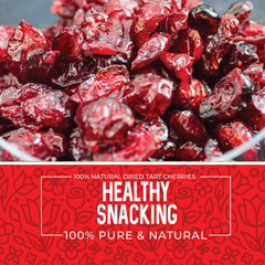 Herbaila plump cherries snack bite invites a chewy, tangy bite during busy days.