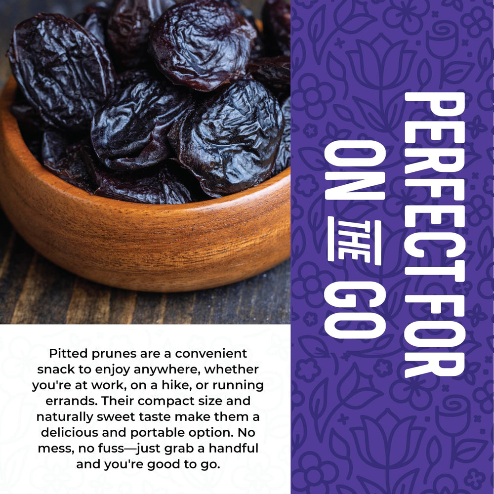 Herbaila Prunes Pitted healthy snack option supports fiber and satiety.