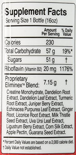 Person enjoys tropical detox for an active day.