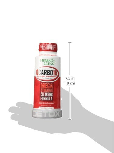 User shakes bottle to mix the herbal cleanse.