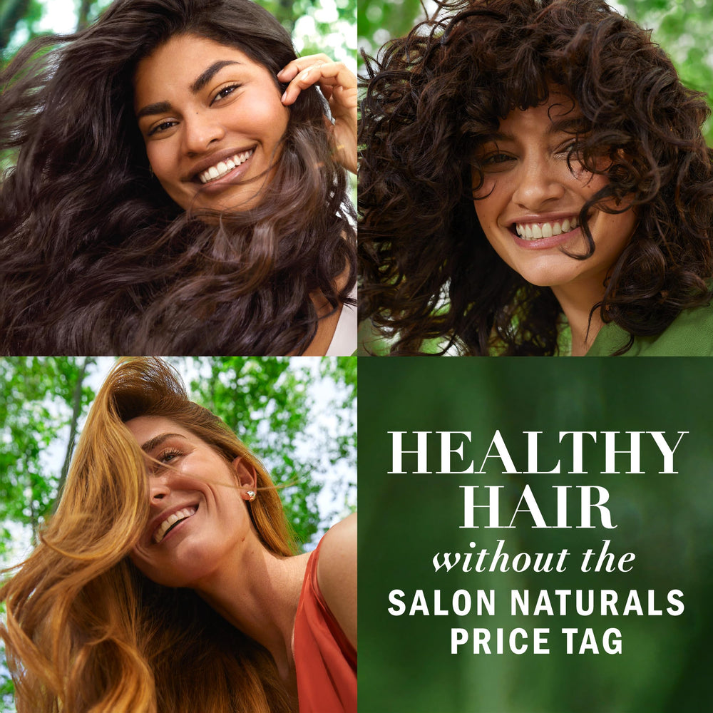Herbal Essences Pure Grapeseed conditioner dispensing demonstrates easy application.
