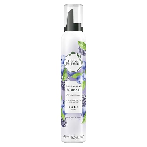 Herbal Essences Curl Boosting Mousse 3-pack box presentation