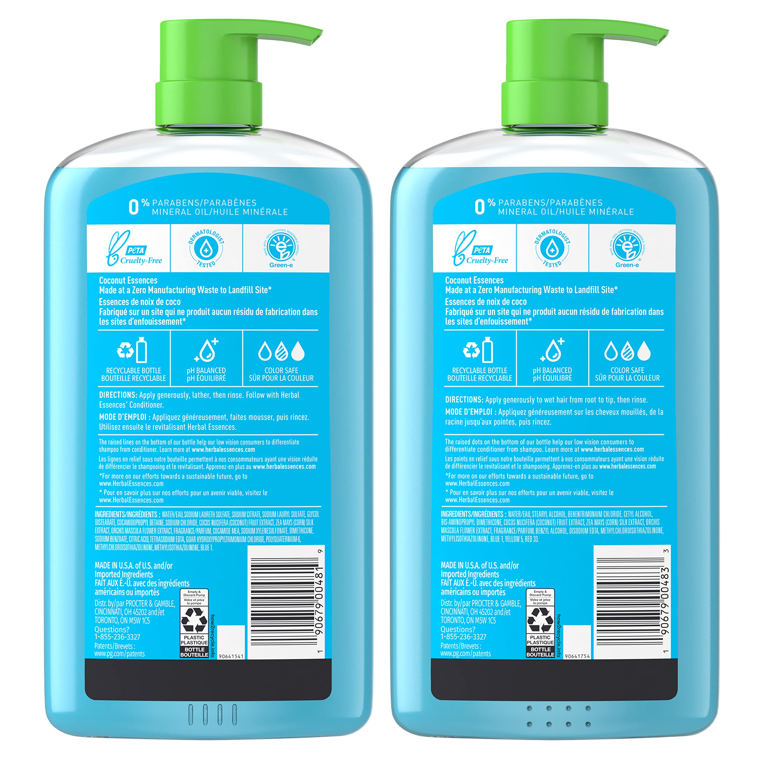 Herbal Essences Hello Hydration dermatologist-tested badge indicates trusted formulation.