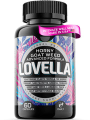 HERBAL HOT HornyGoatweed Women bottle pouring suggests daily vitality for women