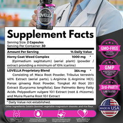 HERBAL HOT HornyGoatweed Women capsules ready for daily use