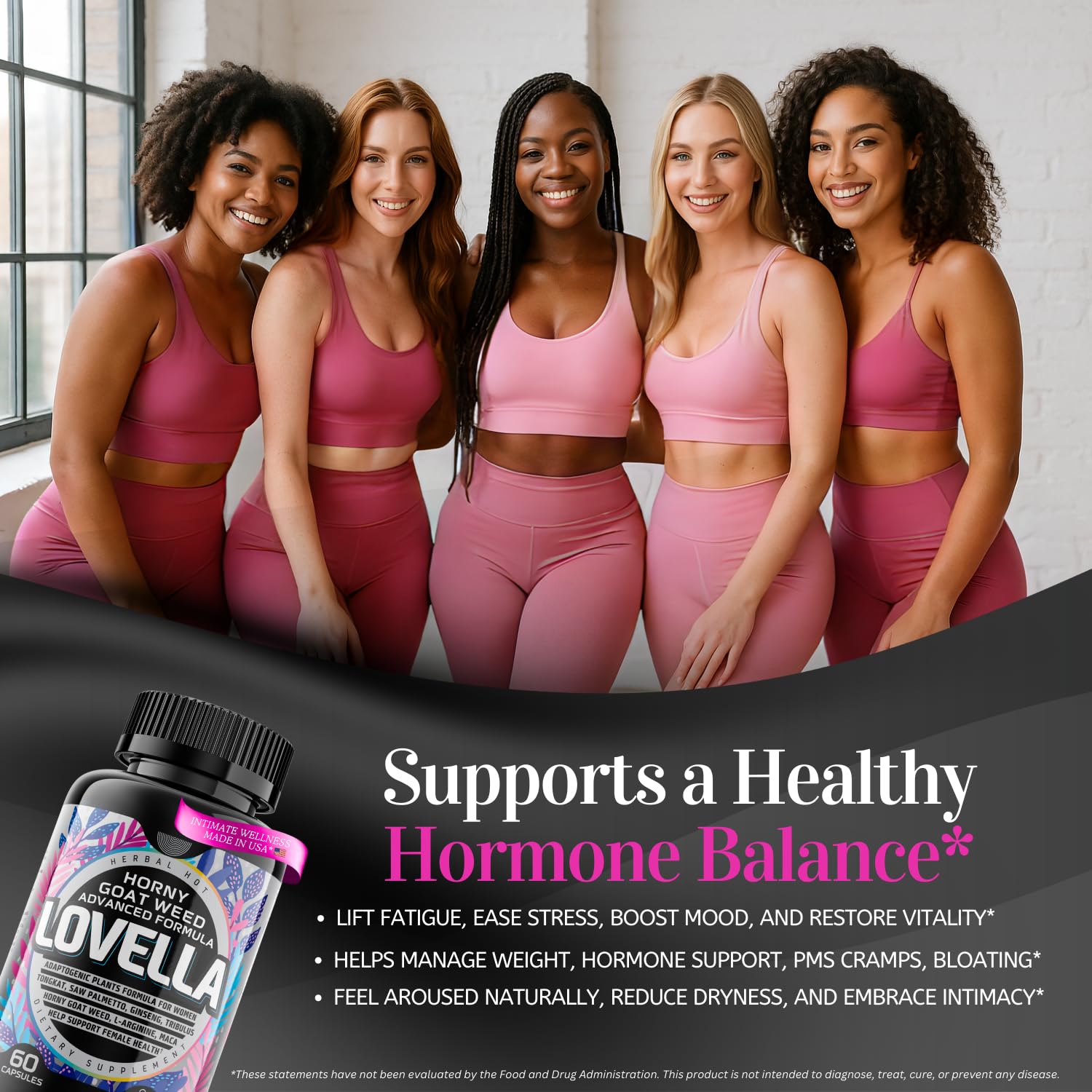 HERBAL HOT Muira Puama extract on label indicates vitality blend