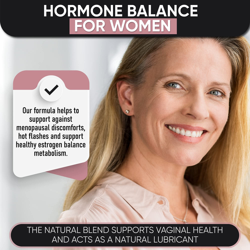 Herbal Remedy Hormone Balance capsules displayed for holistic wellness.