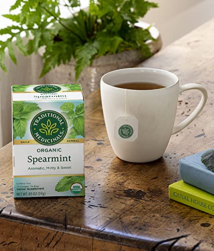 Herbalist-formulated Traditional Medicinals scene suggesting mindful plant use.