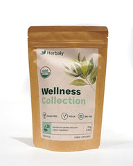 Herbaly Wellness Ginger Tea cup steaming reveals inviting aroma and cozy mood boost