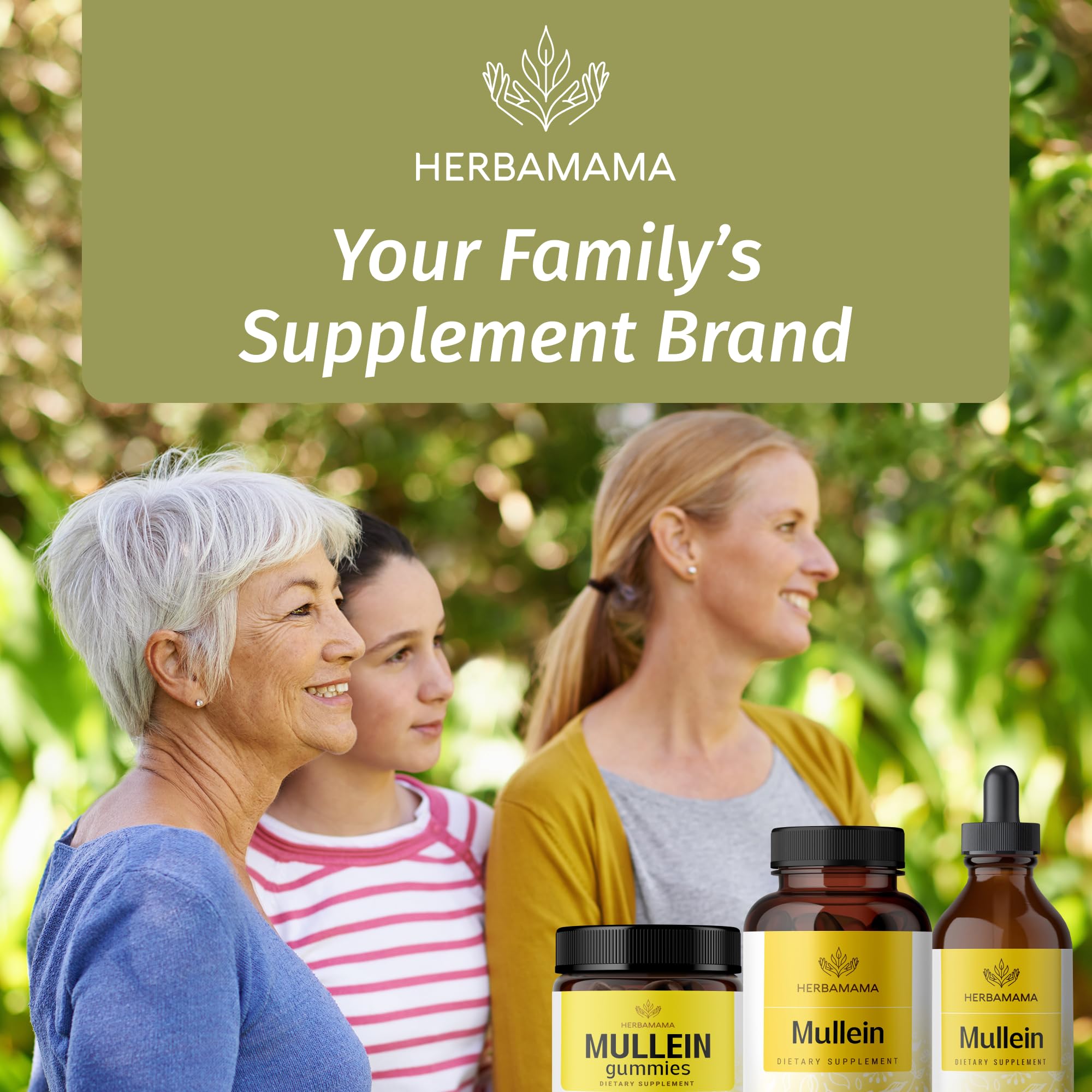 Daily-use bottle – consistent mullein leaf supplementation for routine.
