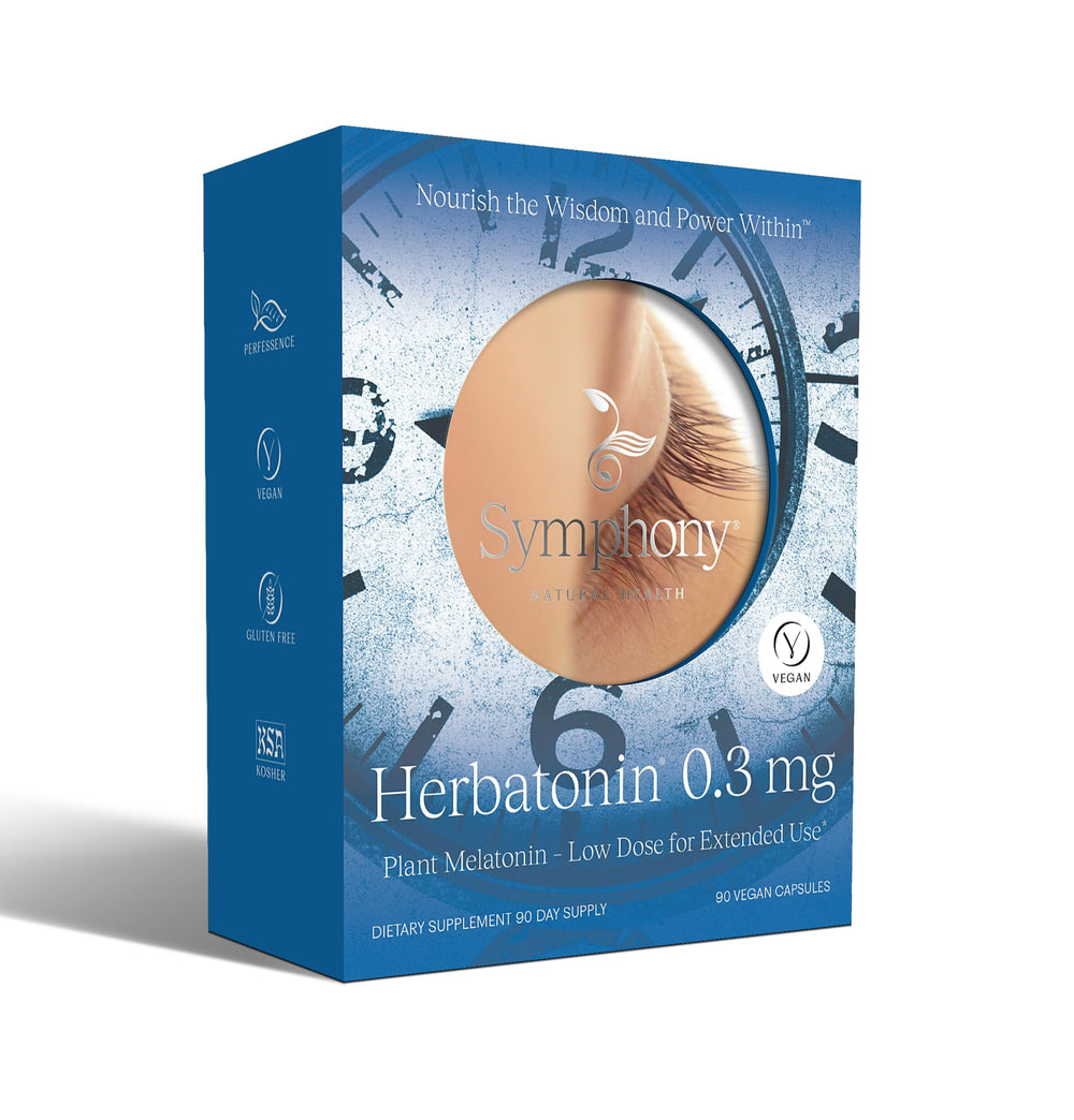 Herbatonin ingredients: chlorella, alfalfa, rice for phyto-melatonin