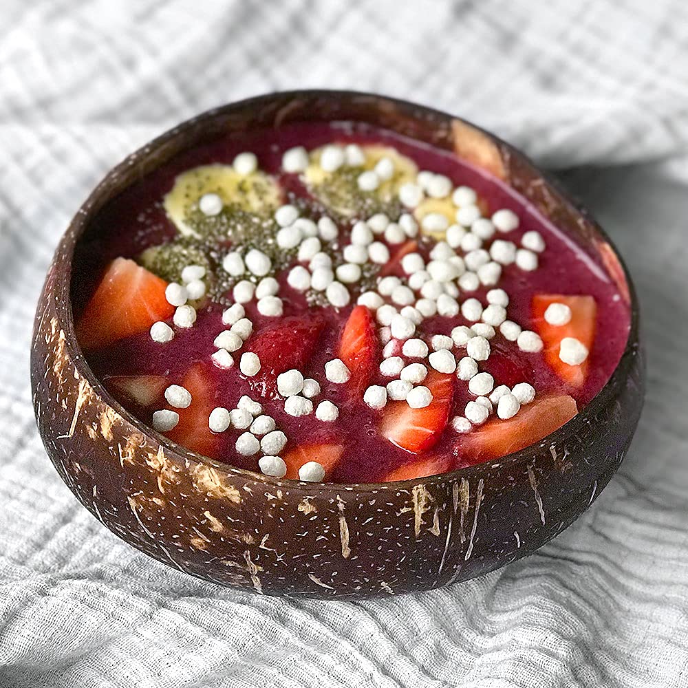 HerbaZest Quinoa Pop Organic dessert sprinkle adds light crunch to treats.