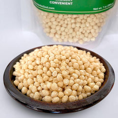 HerbaZest Quinoa Pop Organic snack bites for on-the-go crunchy energy.