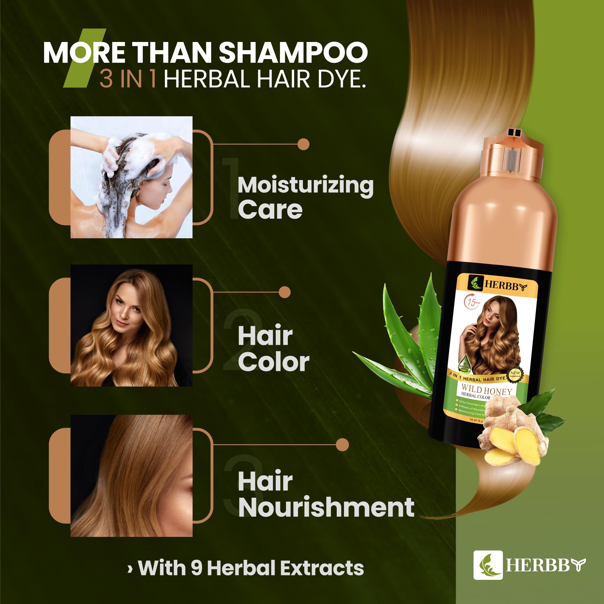 herbby beard and eyebrow color option with gentle safe results