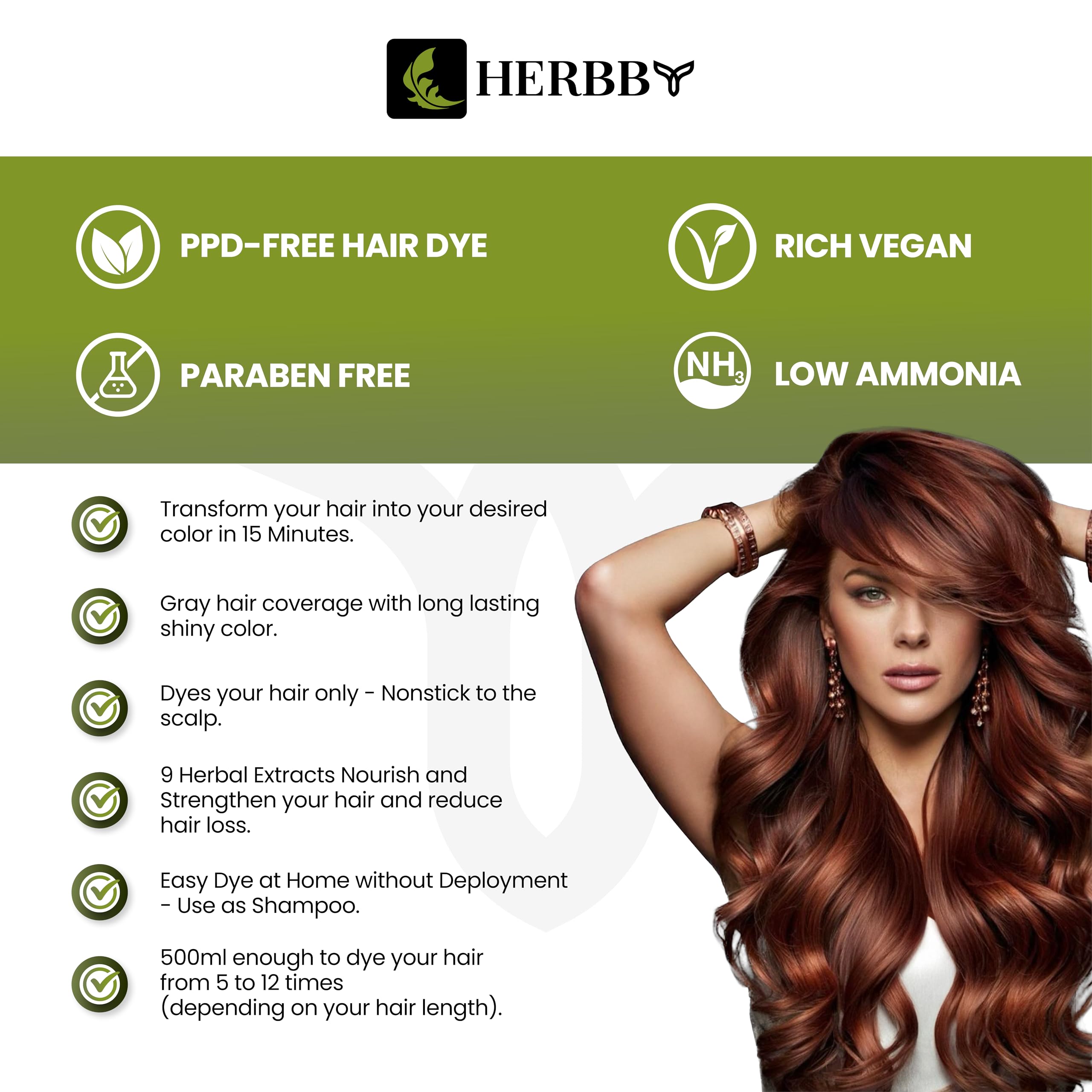 Close-up highlights HERBBY herbal extracts included in formula