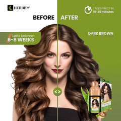 HERBBY color transformation demonstrating vibrant shade