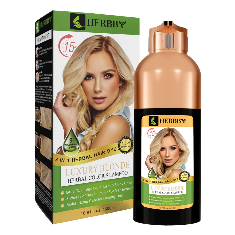 HERBBY long-lasting color effect indicating 6-8 weeks longevity