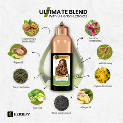 herbby low-ammonia formula balances color with scalp comfort