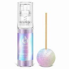 Herbeklab edible glitter spray 10g adds shimmering color to cakes and drinks