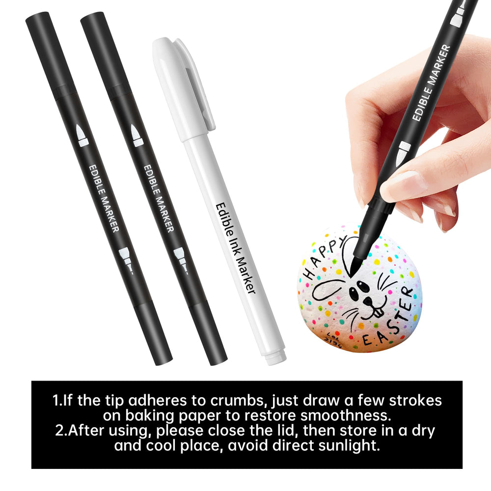 Herbeklab edible markers invite family baking activities