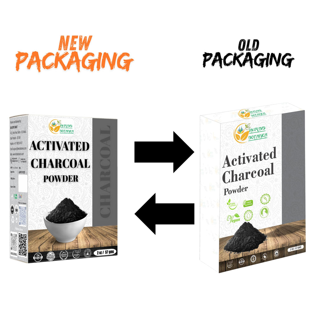 Herbs Botanica activated charcoal powder enhances color in smoothies and desserts.