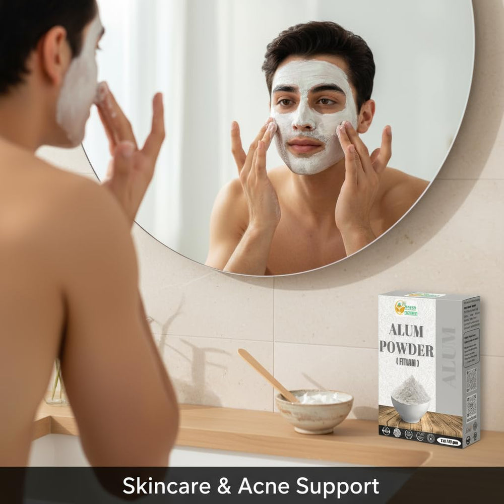 Herbs Botanica Potassium Alum powder preserves cucumbers and tomatoes while staying crisp.