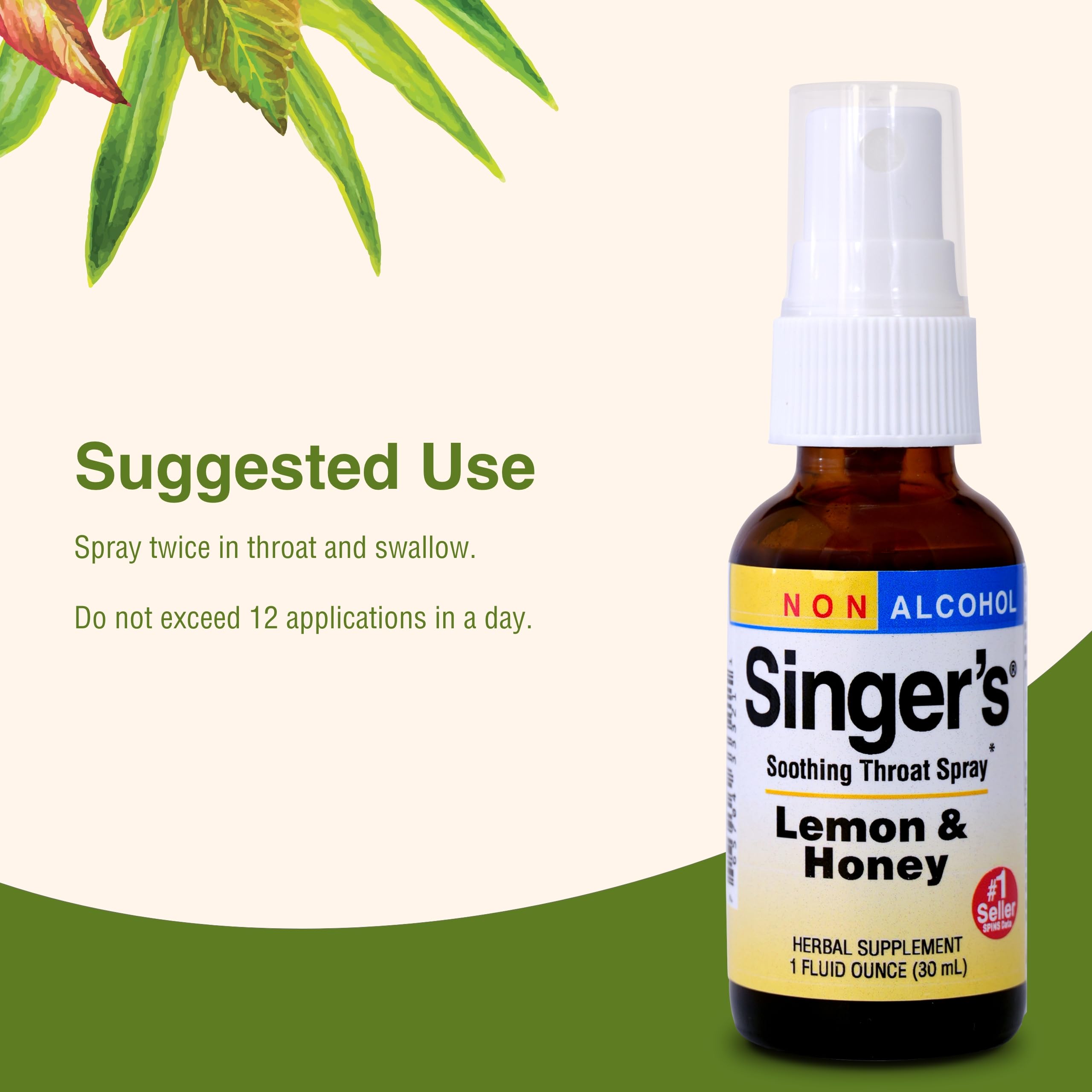 Herbs Etc. Singer's Saving Grace use during rehearsal for throat comfort.