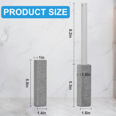 Herda pure pumice stones for natural, scratch-free removal of hard water marks.