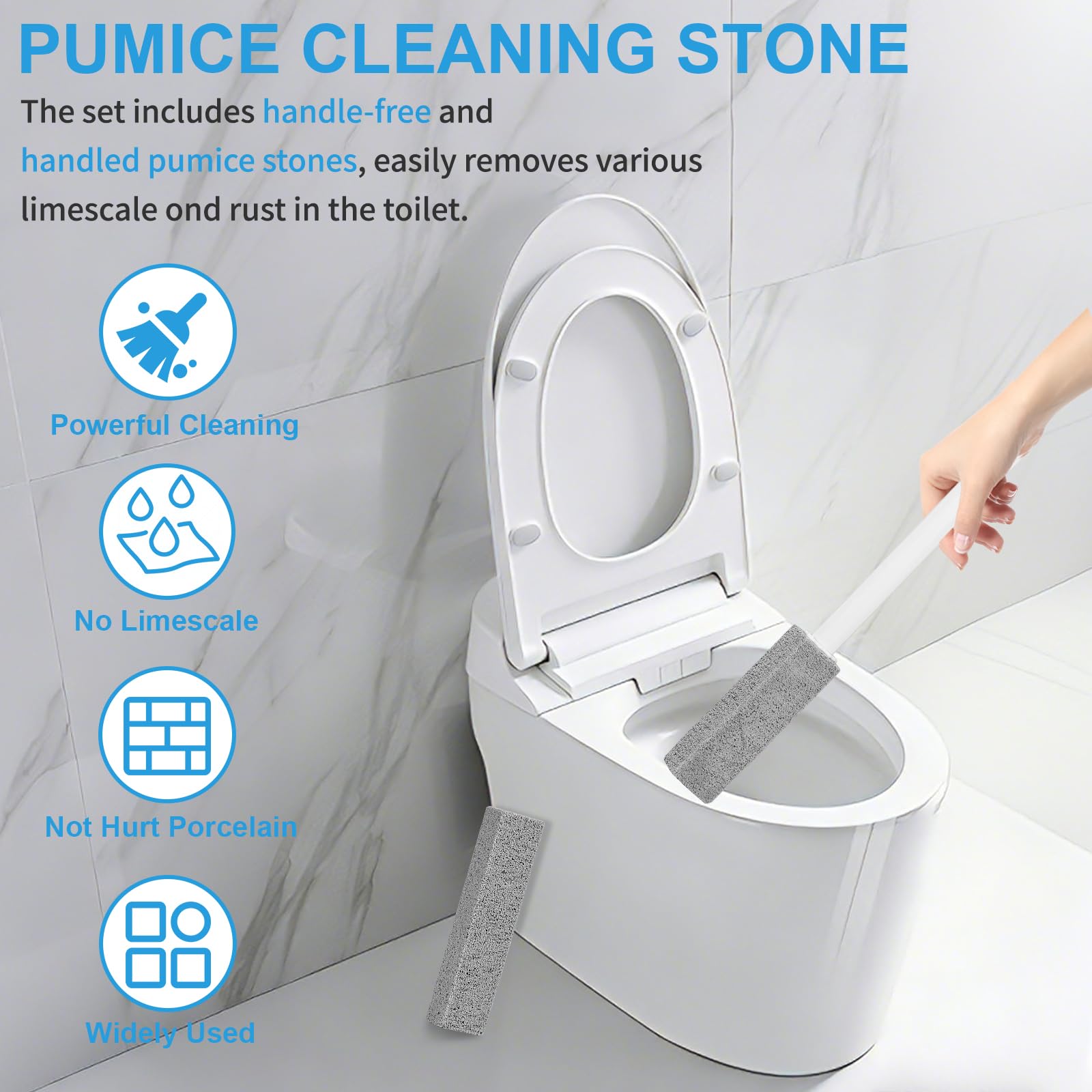 Herda surface cleaning pumice for reliable, scratch-free cleaning across sinks and tubs.