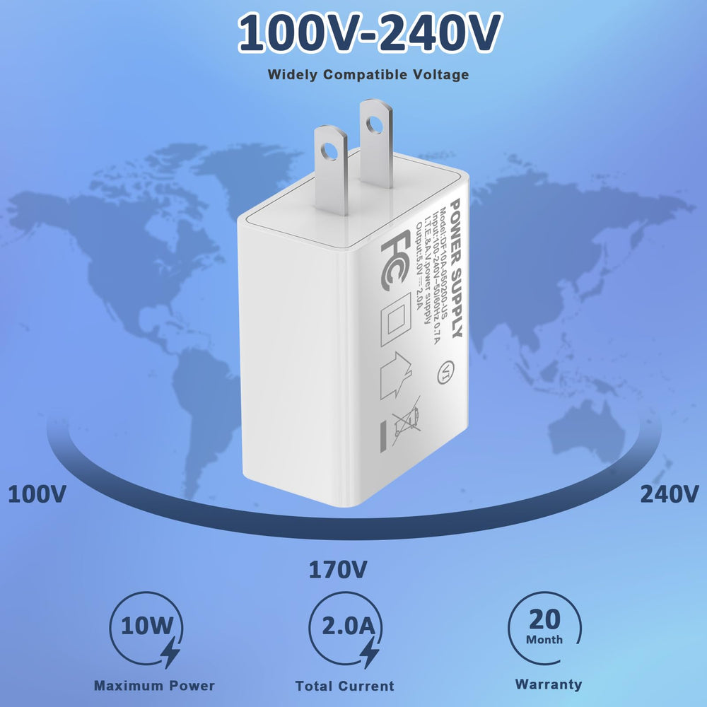 Herfair wide voltage support enables 100-240V worldwide compatibility.
