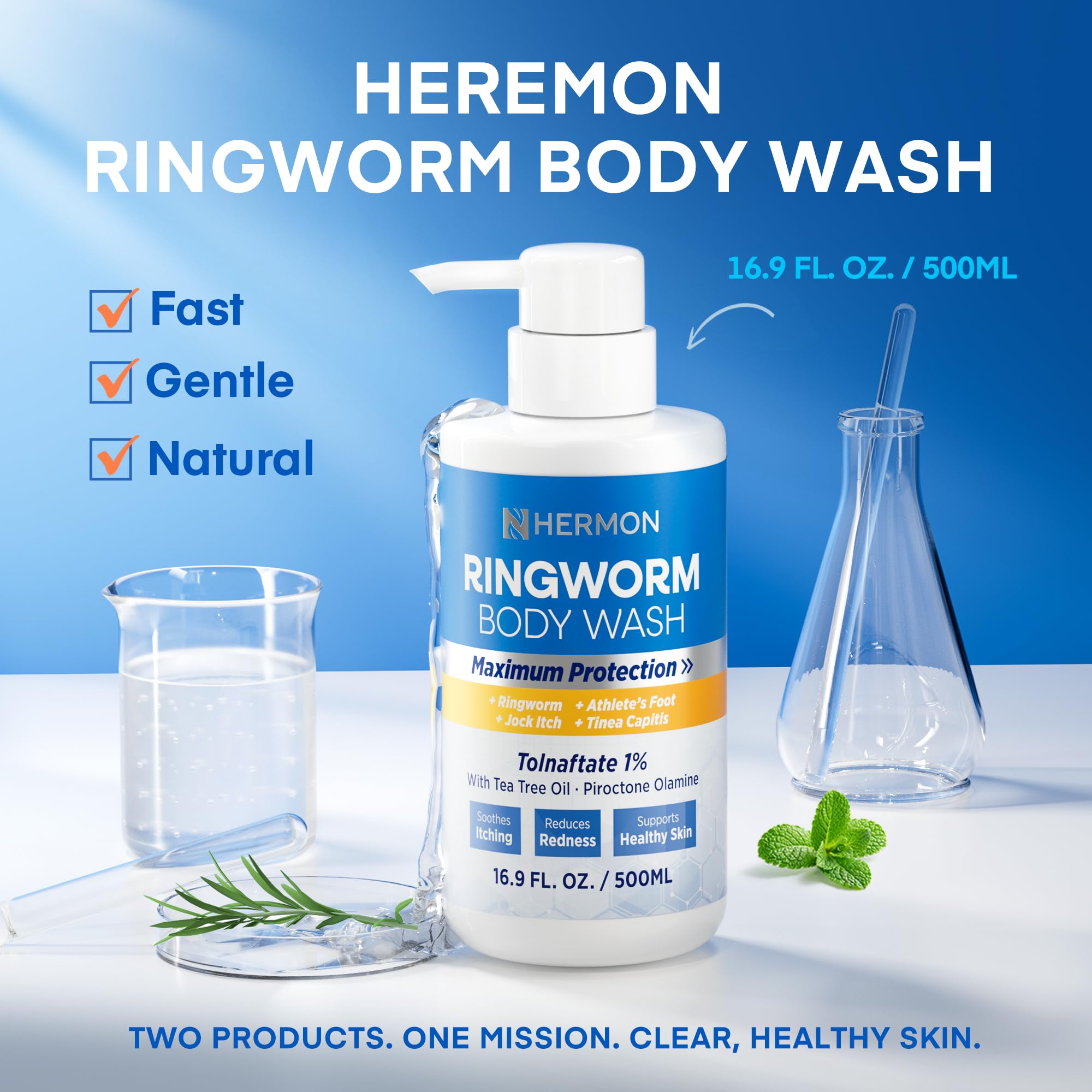 Hermon hydrolyzed oats in formula for gentle skin conditioning