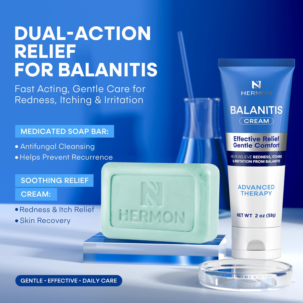 Hermon cleansing bar close-up promoting refreshing cleanse