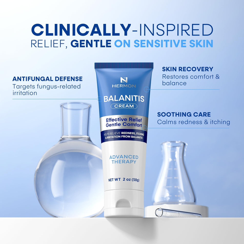 Hermon soothing cream 2 oz close-up for gentle relief