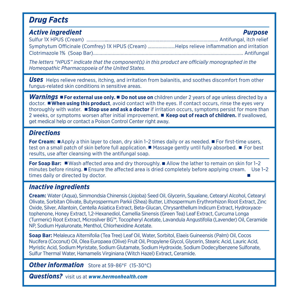 Hermon safe formula image indicating SLS-free and paraben-free