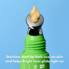 Bright Eyes light-reflecting pearls brighten the under-eye area.
