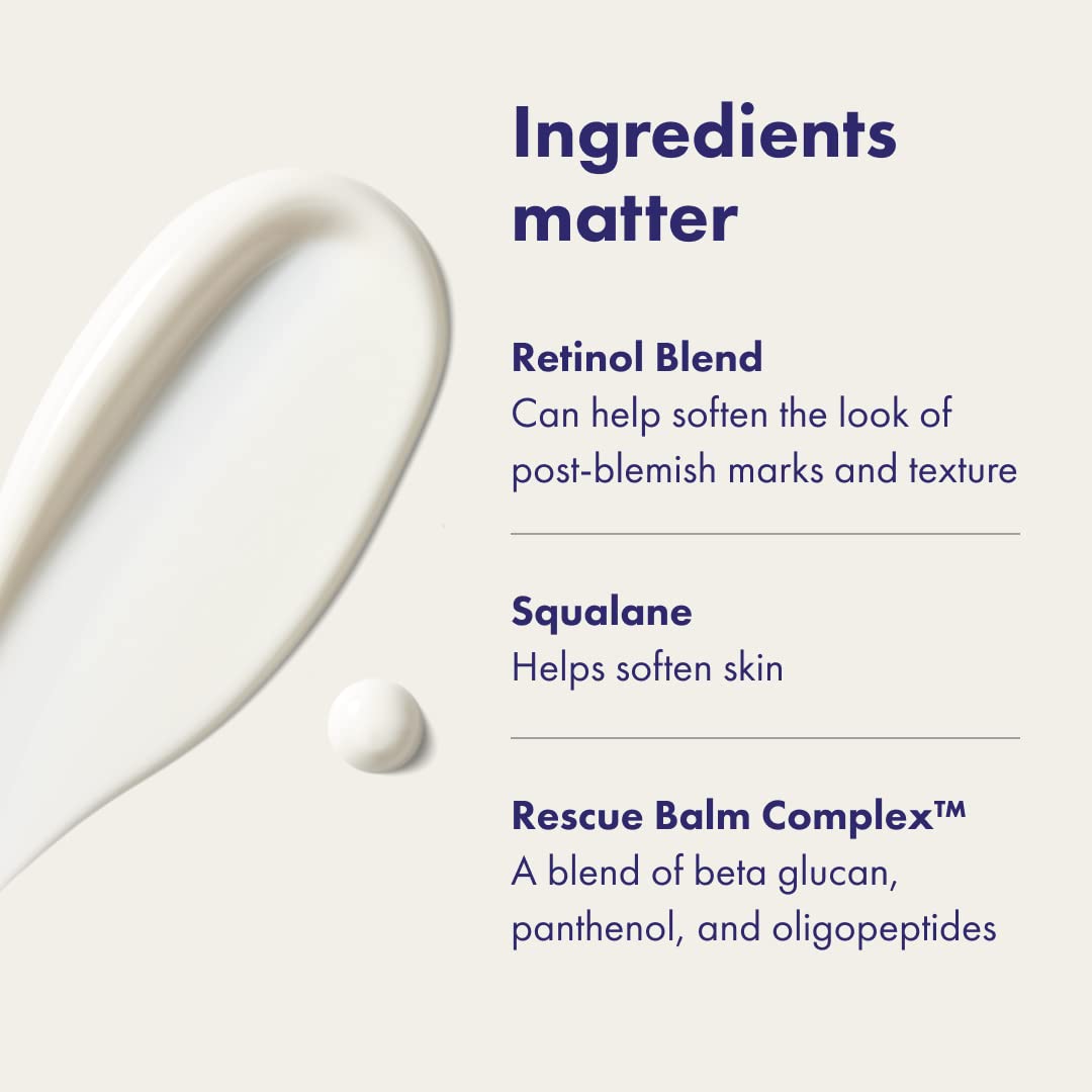 Hero Cosmetics Rescue Retinol Nighttime Cream with squalane emphasizes nourishing hydration