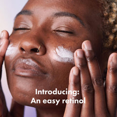 Hero Cosmetics Rescue Retinol Nighttime Cream swirl demonstrating smooth application and soothing calmness