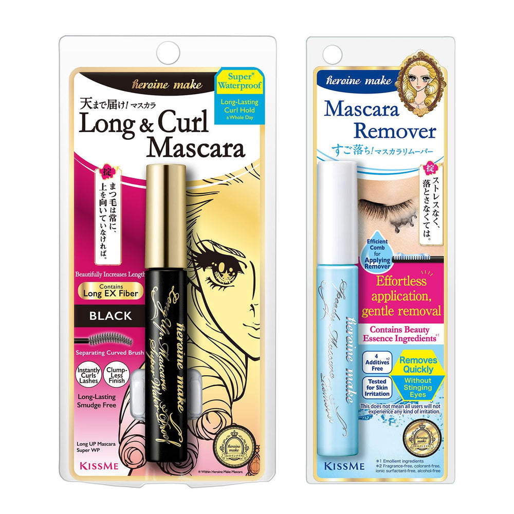 Heroine Make mascara base prep enhances lash hold for layered looks.