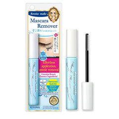 Heroine Make Speedy Mascara Remover bottle for gentle waterproof mascara removal.