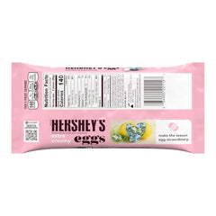 Hershey's extra creamy milk chocolate eggs in pastel foil for spring festivities.