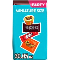 HERSHEY'S KIT KAT REESE'S party pack 30oz bulk packaging for events and concessions.