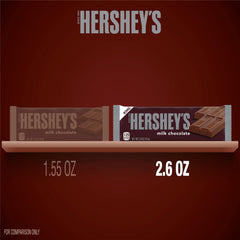 HERSHEY'S Milk Chocolate bars for a cozy s'mores night.