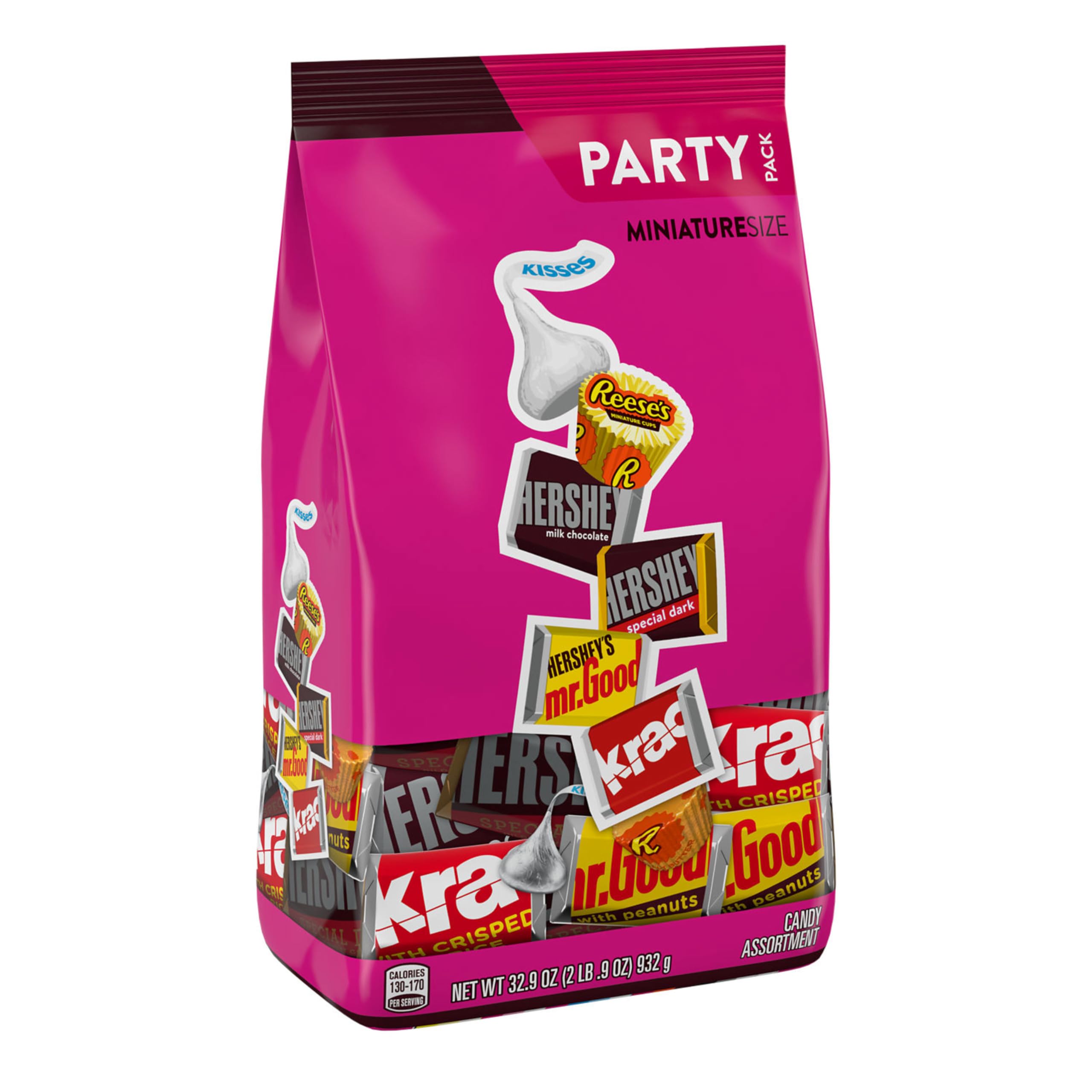 HERSHEY'S Milk Chocolate Bars variety ready for snacking.