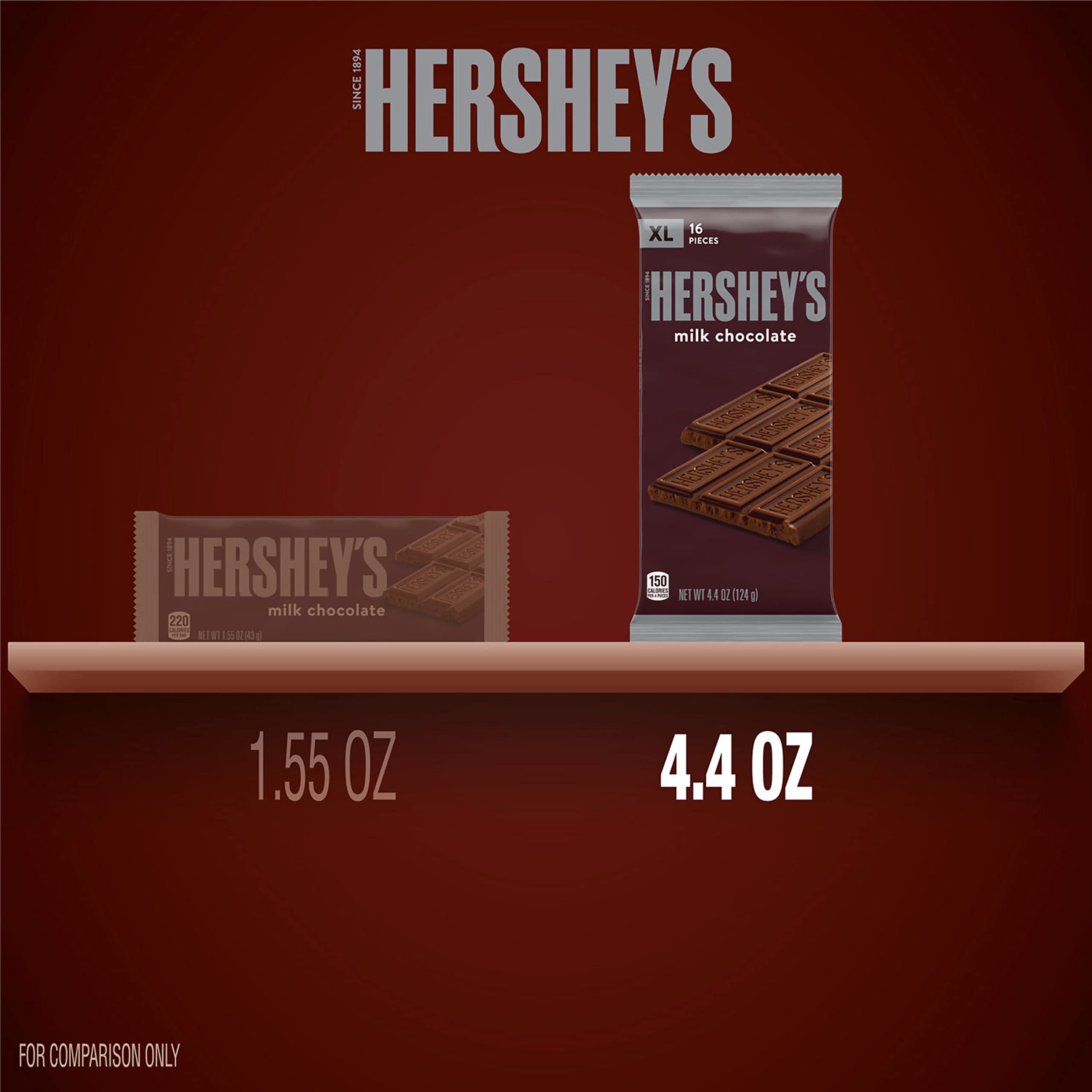 Hershey's Milk Chocolate XL bar in gift-ready packaging for celebrations