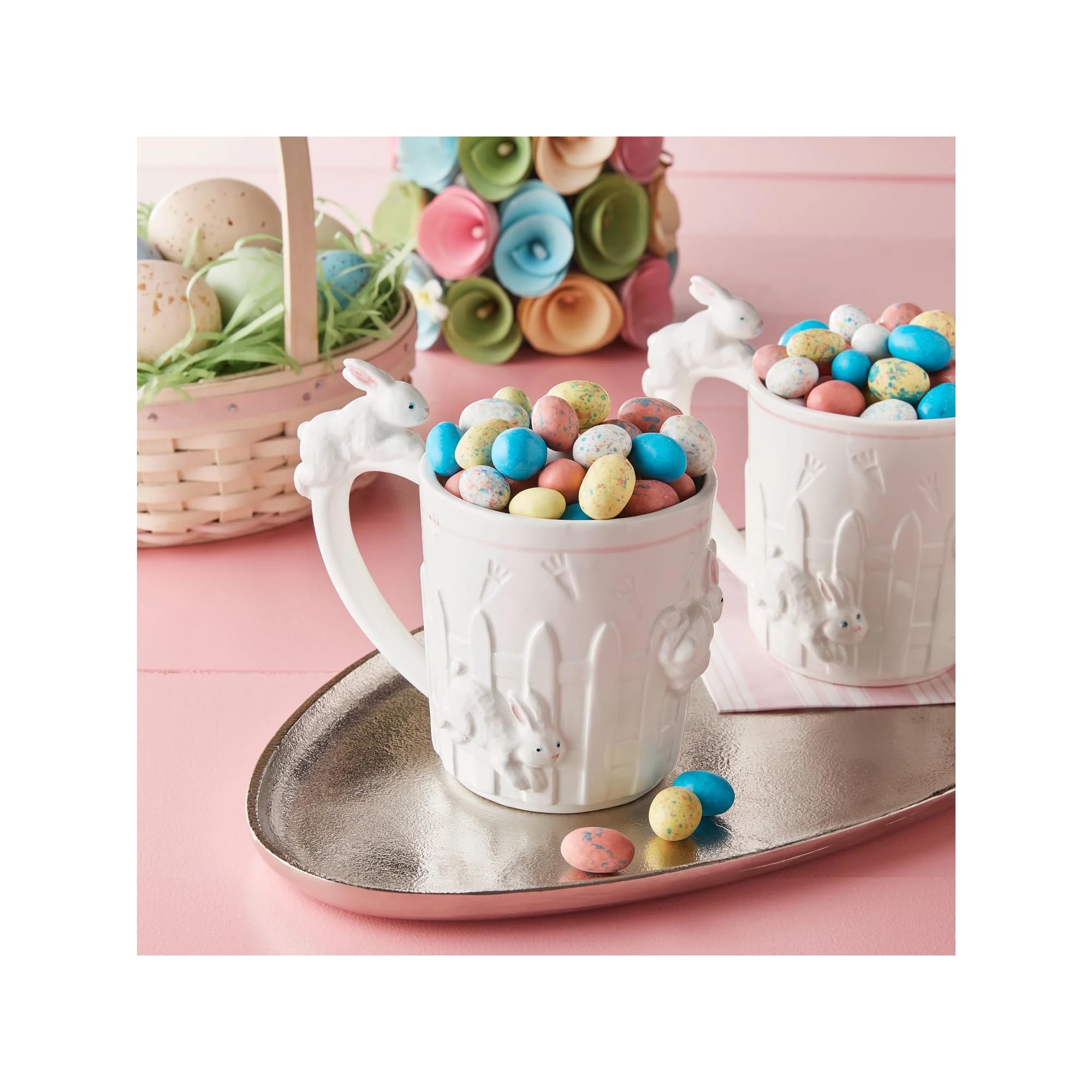 Hershey's Whoppers Robin Eggs feature speckled colors to brighten any candy dish.