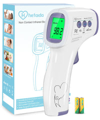 Hetaida digital thermometer no-touch forehead for safe family checks.